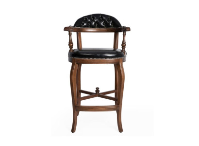 Barhocker Stühle Stuhl Design Holzstuhl Esszimmerstuhl Hocker Chesterfield Bar