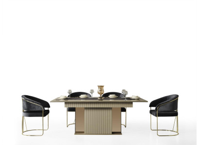 Luxus Esstische Tische Metall Esstisch Design Tisch Italienische Möbel Esszimmer