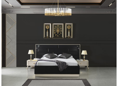 Luxus Schlafzimmer Nachttisch Betten Bett 3tlg. Komplett Set Design Einrichtung