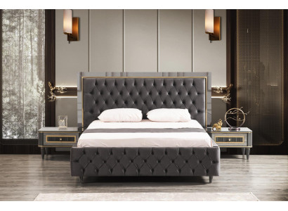 Luxus Schlafzimmer Nachttisch Betten Bett 3tlg. Komplett Set Design Einrichtung