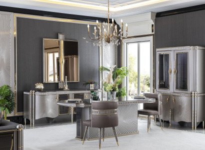 Stuhl Braun Esszimmer Modern Stühle Esszimmer Design Elegantes Möbel Metall Neu