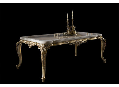 Luxus Esstisch Eleganter Tisch klassische Esszimmer Tische Möbel Gold