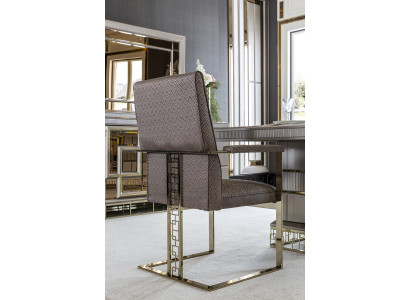 Stuhl Grau Luxus Esszimmer Schön Möbel Design Elegantes Stühle Modern Holz Neu