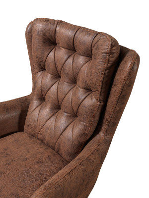 Wohnzimmer Sessel Design Couch Sitzer Kunstleder  Polster Luxus