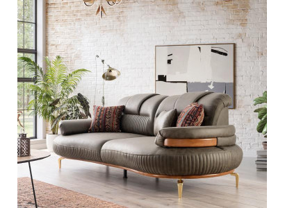 Komfortabler 3-Sitzer Sofa Zeitloses und Elegantes Design für Ihr Wohnzimmer
