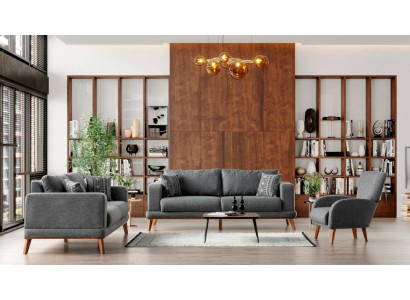 Hochwertige 3+3+1 Sofagarnitur Stilvolles Design für Komfort & elegantes Wohnen