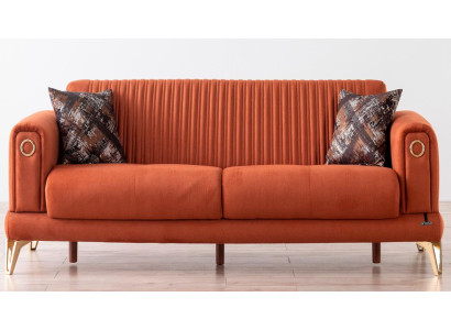 Elegante Sofagarnitur 3-Sitzer Modernes Design für stilvollen Wohnkomfort