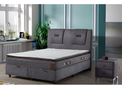 Luxuriöses Bettgestell mit elegantem Design und hochwertiger Polsterung