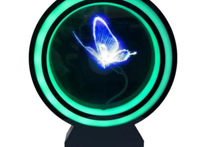 High Tech 3D LED Hologramm Fan Faszinierende 3D-Visualisierungen in der Luft