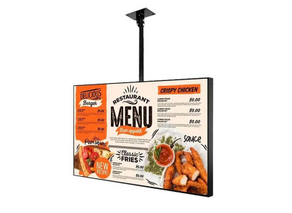 Digitales Menü Interaktive Speisekarte für Restaurants Cafés mit modernem Design