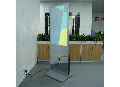 Verkaufsdisplay Spiegel Display Werbetafel Fitness Touchscreen Bildschirm