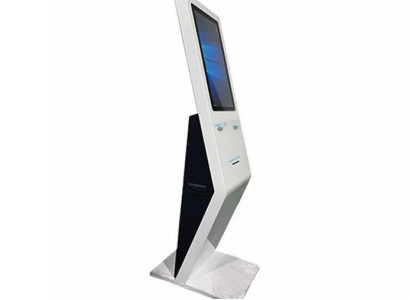 Kundenstopp Kunden Informationssystem POI Display Aufsteller Terminal Kiosk