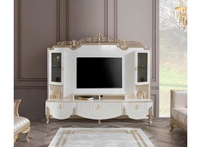 Wohnwand TV-Schrank Wohnzimmer Set Wohnmöbel Modern Wohnzimmer