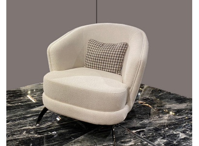 Designer Club Lounge Sessel beige Luxus Neu Relax für Wohnzimmer Hotel