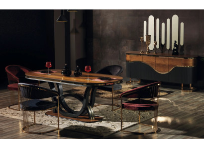 Tisch Stühle 7tlg Esszimmer Holztisch Esszimmer Set Gruppe Garnitur Design