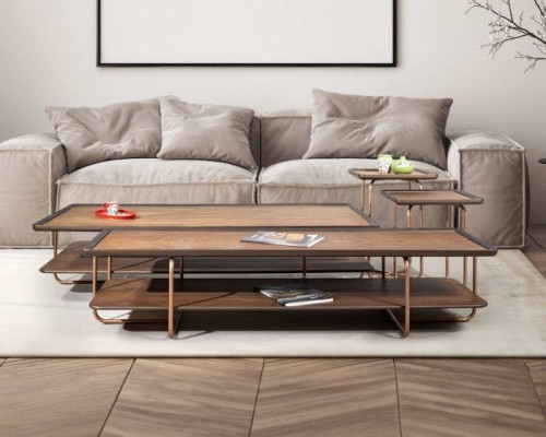Couchtisch Luxus Design Couchtische Edelstahl Elegantes Wohnzimmer neu