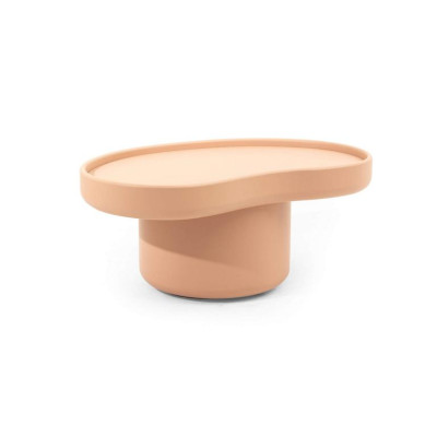 Couchtisch Luxus Beige Holz Helles Farbe Elegantes Wohnzimmer Neuheit