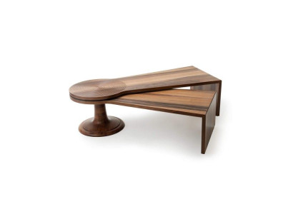 Schiebe Couchtisch für Wohnzimmer moderne Neuheit aus hochwertigen Material