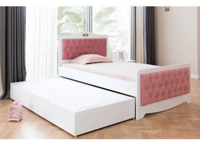 Weißes Einzelbett Designer Kinderzimmer Möbel Schlafzimmer Holzbett Neu