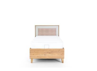 Hellbraunes Kinderbett Designer Klappbares Einzelbett Schlafzimmer Möbel