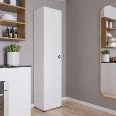 Badezimmerschrank Weiß Farbe Modern Luxus Rechteckig Badschrank Badezimmer