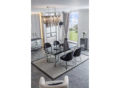 Esstisch Gruppe Essgruppe Tischgarnitur Stühle Stuhl Set Garnitur 5tlg.