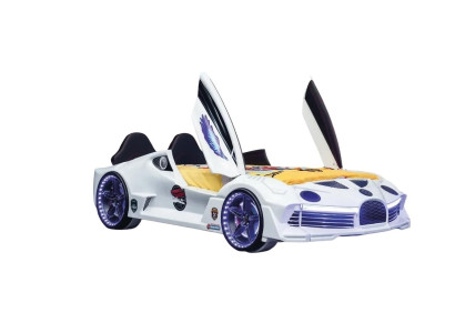 Rennwagen Auto Bett mit Matratze Autobett Kinderzimmer Betten Möbel