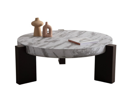 Couchtisch Wohnzimmer Rund Möbel Luxus Holz Modern Neu Design Neu