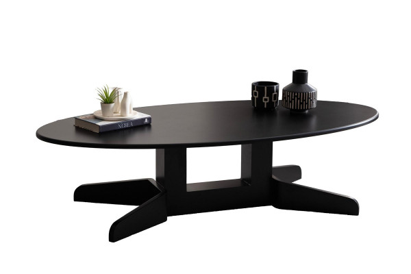 Couchtisch Luxus Design Holz Tisch  Wohnzimmer Schwarz Stil Modernes