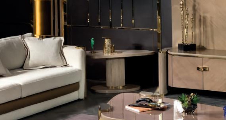 Couchtisch Modern Wohnzimmermöbel Möbel Luxus Design Einrichtung metall neu