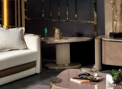 Couchtisch Modern Wohnzimmermöbel Möbel Luxus Design Einrichtung metall neu