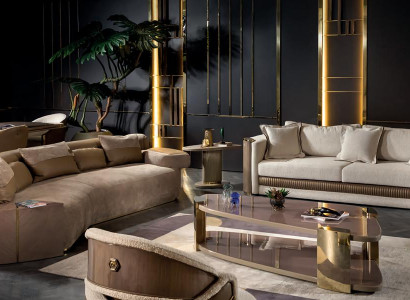 3tlg Sofa 3 Sitzer Set Couchtisch Luxus Wohnzimmer Design Polster Moderne Neu