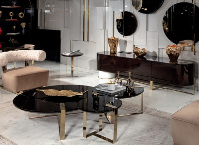 Wohnzimmer Set4tlg Sessel Couchtisch Sideboard Spiegel Wohnzimmer Schönheit