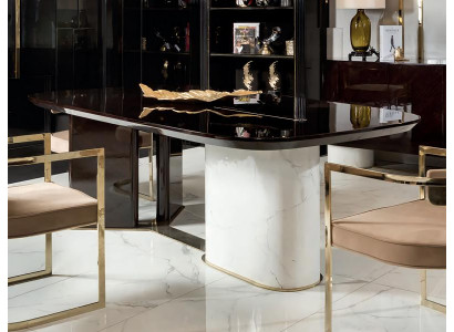 Esstisch Tisch Esszimmer Wohnzimmer Luxus Design Essgruppe Garnitur Modern Neu