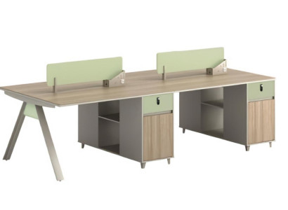 Schreibtische Team Schreibtisch Gruppenschreibtisch Arbeitsplatz  4 Personen