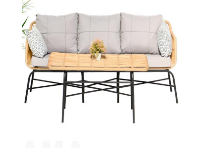Gartenmöbel Sofa Tisch Couchtisch Veranda Esstisch Stilvolle Garten  Modern Neu