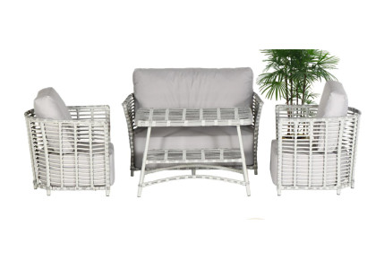 GartenMöbel SofaSet Couchtisch Vielseitigkeit Pflegeleichtigkeit Hochwertigkeit