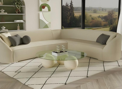 Wohnzimmer Ecksofa Stoffsofa Polstersofa L Form Sofa Couch Beige Luxus