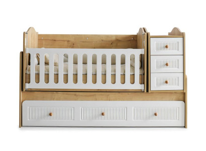 Stilvoll Kinderbett von Helles Holz luxuriös Bettrahmen Perfekte neu