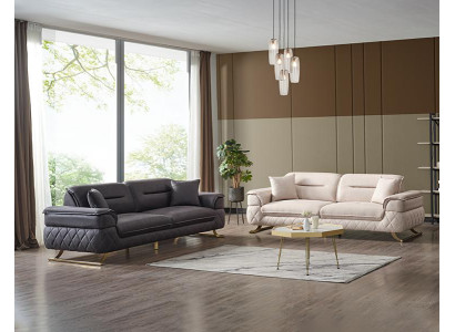 Couch Hochwertig Sofagarnitur 3 2 Sitzer Garnitur Design Moderne Sofa Couchen