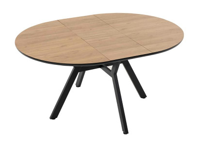 Esstisch Rund Esszimmertisch Essecke Esszimmermöbel Tisch Braun Modern