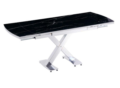 Esszimmermöbel Esstisch Hochwertig Esszimmertisch Essecke Schwarz luxuriöse