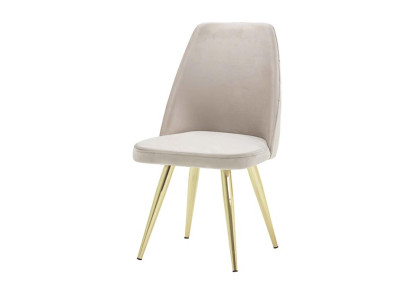 Modern Esszimmerstuhl Beige Stuhl Sessel Sitzer 1 Sitz Clubsessel Esszimmer