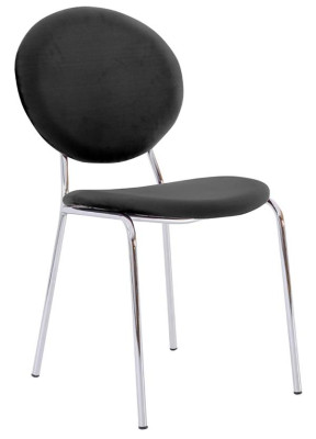 Esszimmer Modernen Stuhl Runde Luxus Designen Lehnstühle Möbel Schwarz