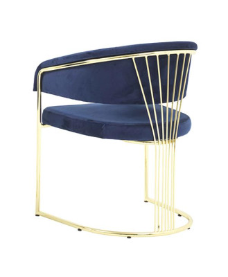 Esszimmer Modernen Stuhl Blau Luxus Designen Lehnstühle Möbel Lehnstuhl