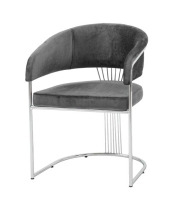 Esszimmer Luxus Stuhl Grau Modernen Designen Lehnstühle Möbel Hochwertig