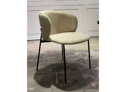 Esszimmer Edelstahl Textil Beige Komfort Stabilität Design Qualität Design