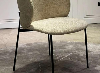 Esszimmer Edelstahl Textil Beige Komfort Stabilität Design Qualität Design