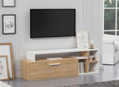TV Lowboard Holz Modern Wohnzimmer Sideboard Luxuriös Einzigartig Hochwertig