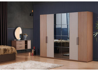 Schrank Kleiderschrank Schminktisch Spiegel Schrankmöbel Schlafzimmer Garderobe